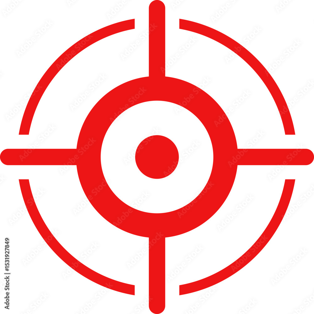 Target icon.Gun target icon on isolated background. Crosshair icon in black.Editable Stroke, Pixel Perfect, Stock Illustration. Goal symbol collection. Darts icon. Hitting the bullseye icon line. Target icon.Gun target icon on isolated background. Crosshair icon in black.Editable Stroke, Pixel Perfect, Stock Illustration. Goal symbol collection. Darts icon. Hitting the bullseye icon line.