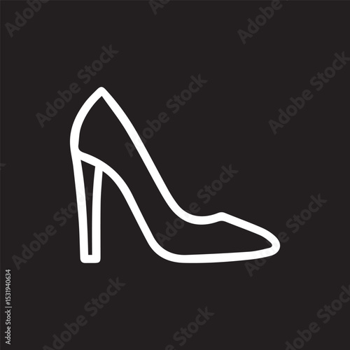 Elegant high heel shoe a stylish step forward in minimalist fashion