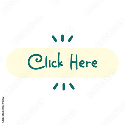 Click Here Button Vector