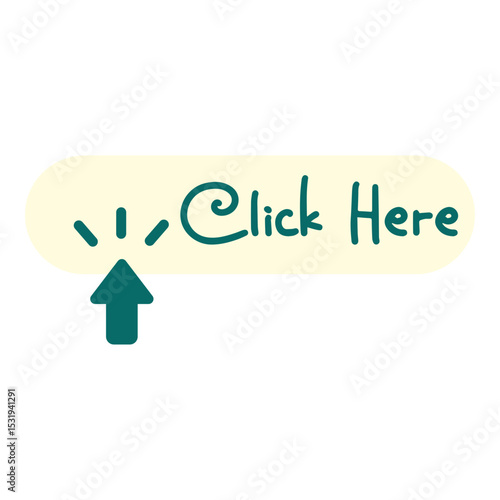 Click Here Button Vector