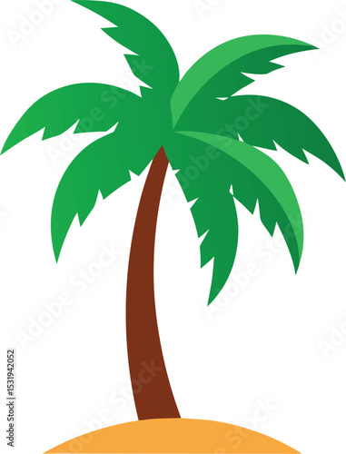colorful vector plum tree