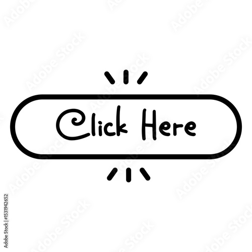 Click Here Button Vector