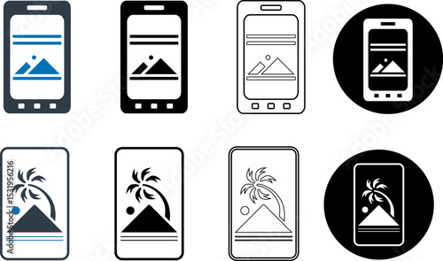 Mobile, gallery, phone, photos, image icon