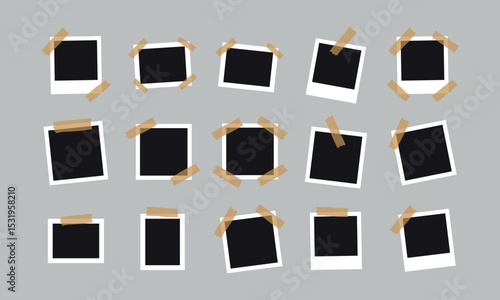 Empty Photo Frames (Black)