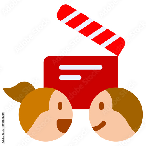 drama flat icon