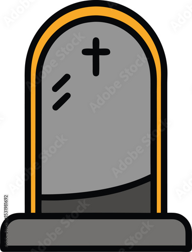 colorful feathers Tombstone doodle