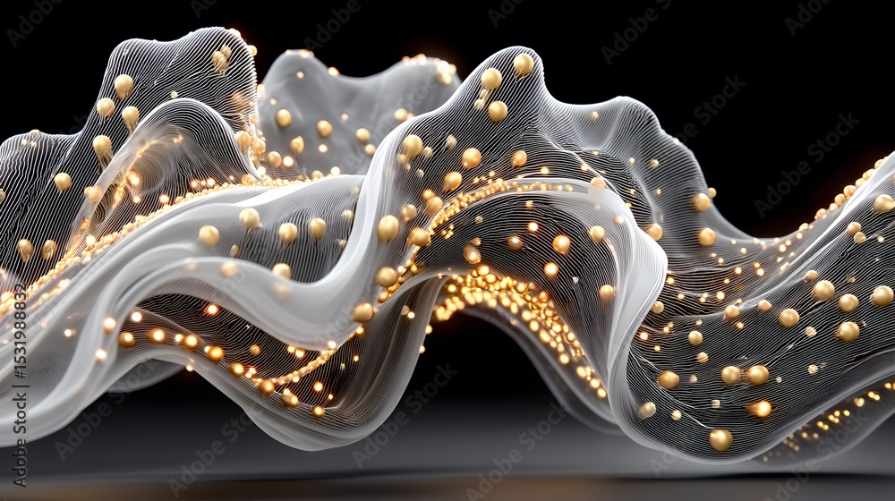 Obraz premium Radiant motion electric texture high resolution background