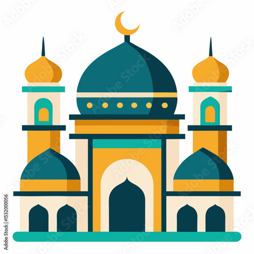 taj mahal vector