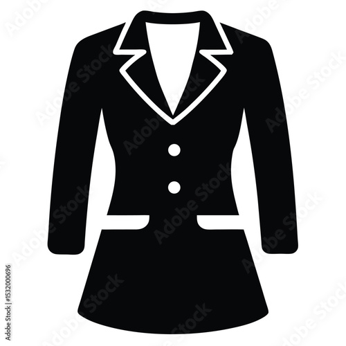 flight attendant element isolated crew seat on white background