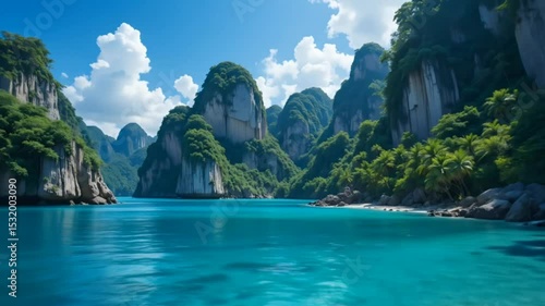 tropical island in thailand