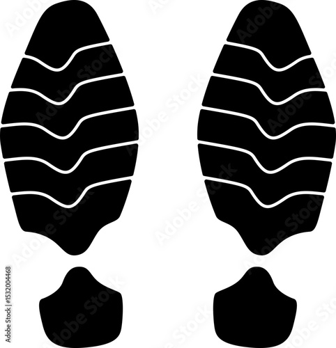Human Footprint Illustration