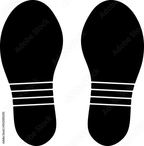 Human Footprint Illustration