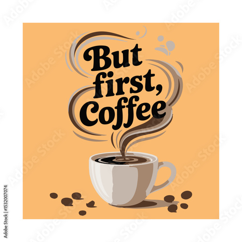 Coffee T-shirt Design 