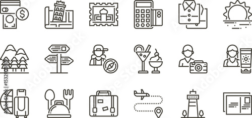 Ultimate Travel Icon Set Plan Your Dream Vacation with These Essential Icons