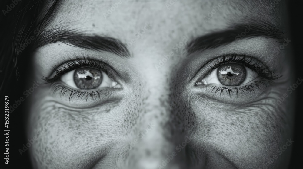 Fototapeta premium Close-up of woman's face