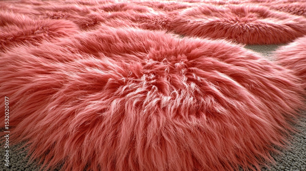 Textured Fluffy Rug in Pink Tone Enhances Home Decor Warmth Textured Fluffy Rug in Pink Tone Enhances Home Decor Warmth