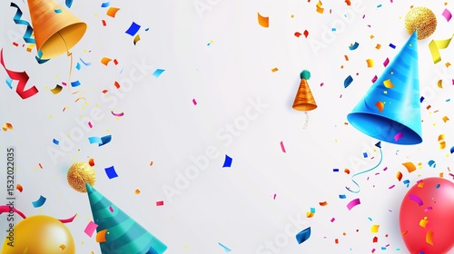 Celebration Background: A white background with subtle shadows, featuring a minimalist design. Perfect for birthdays, graduation ceremonies, or any other joyous occasions.