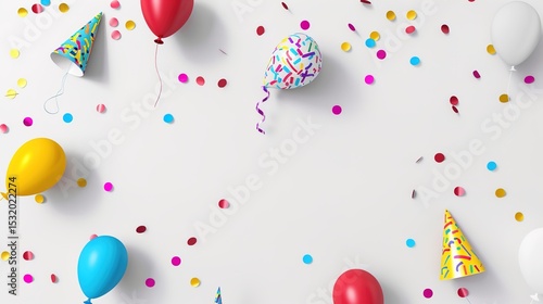 Celebration Background: A white background with subtle shadows, featuring a minimalist design. Perfect for birthdays, graduation ceremonies, or any other joyous occasions.