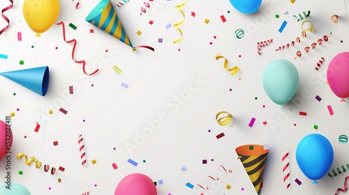 Celebration Background: A white background with subtle shadows, featuring a minimalist design. Perfect for birthdays, graduation ceremonies, or any other joyous occasions.