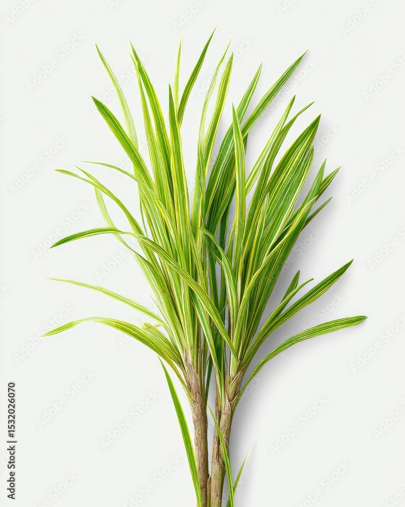 Fototapeta premium Close-up of vibrant green and yellow plant