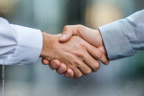 handshake between two businessmen