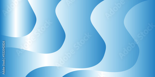 Sky Blue Abstract Background Soft Waves. Gradient Fluid Wave Banner Template Design. Luxury paper cut background. Motion Purple bokeh and colorful pattern. Used for promotions.