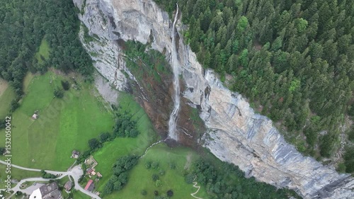 Lauterbrunnen Waterfall, Jungfrau - Switzerland