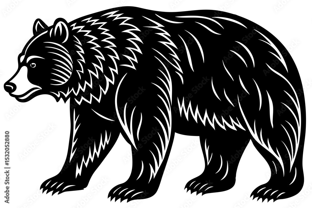 Obraz premium Cute cartoon lynx character with big green eyes and fluffy tail, illustrated in a vibrant and friendly style. Perfect for children's books, educational materials.