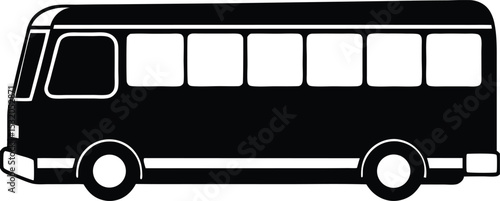 vector illustration of a bus