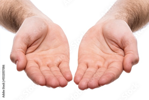 Two open hands facing forward