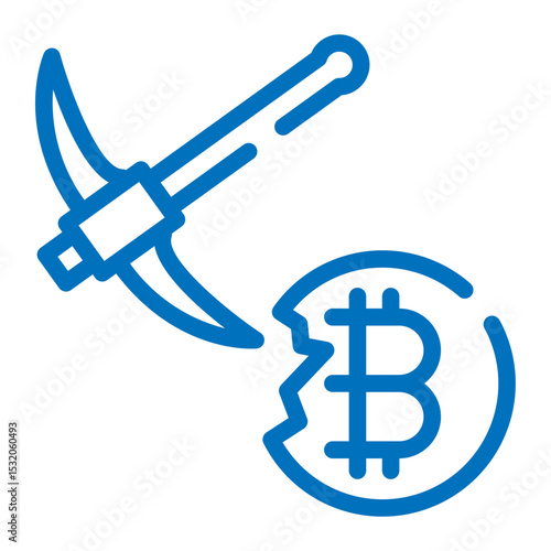 bitcoin mining icon