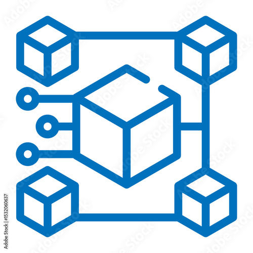 blockchain network icon