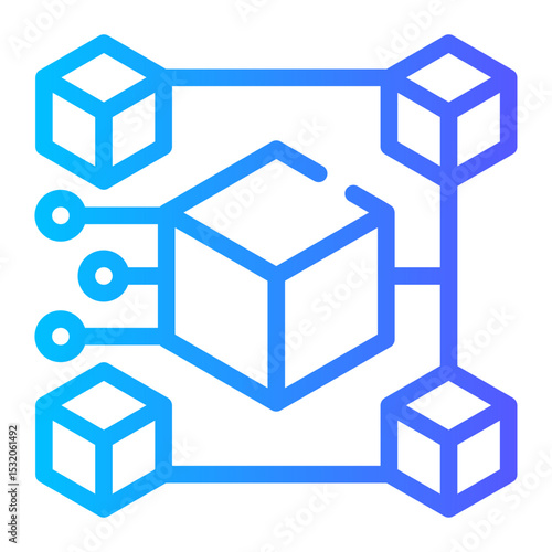 blockchain network icon