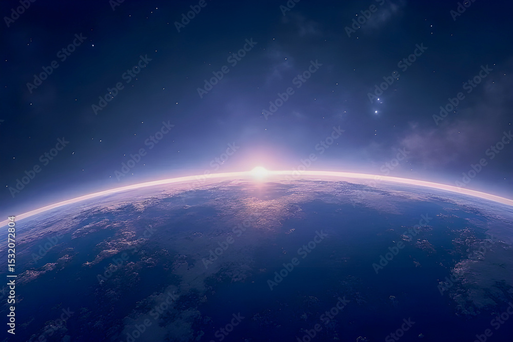 Fototapeta premium earth in space