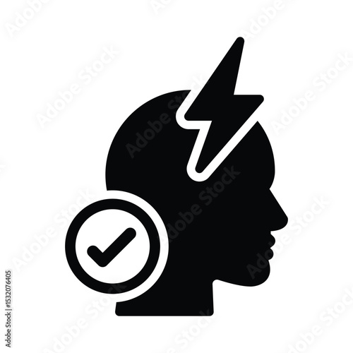 Power mode activated Vector Icon which can easily modify or edit