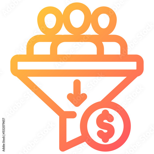 Sales Funnel Icon