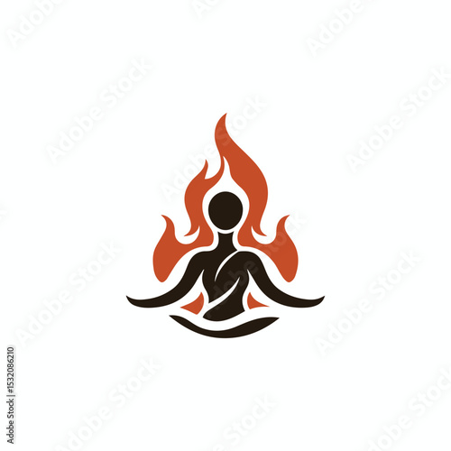 Fire goddess logo