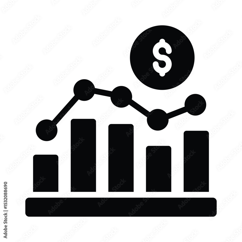 Growth rate Vector Icon which can easily modify or edit Growth rate Vector Icon which can easily modify or edit