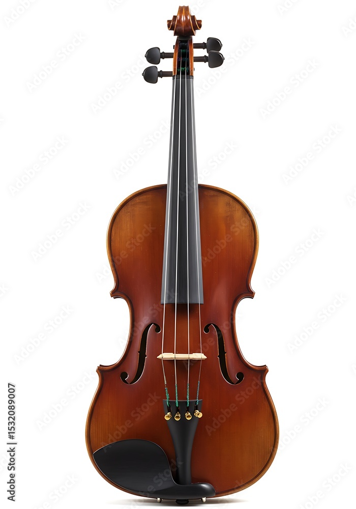 Fototapeta premium Handcrafted Violin Exquisite String Instrument for Musicians