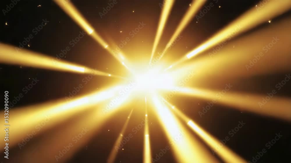 Radiant Golden Light Burst for Inspirational and Spiritual Design Radiant Golden Light Burst for Inspirational and Spiritual Design