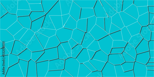 Chaotic cell division representing surface collapse

