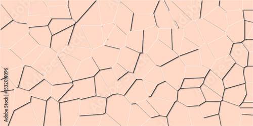 Chaotic cell division representing surface collapse


