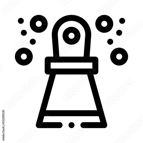 Scraper line icon