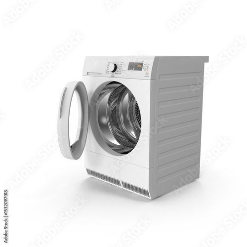Modern Clothes Dryer: Clean Laundry Efficiency
