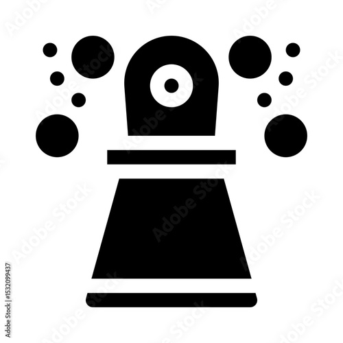 Scraper glyph icon