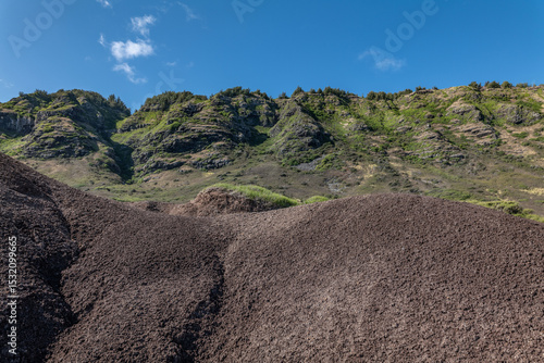 Schilderij op canvas Alluvium (Holocene and Pleistocene) -Unconsolidated deposits of silt, sand, and gravel along streams and in valley bottoms