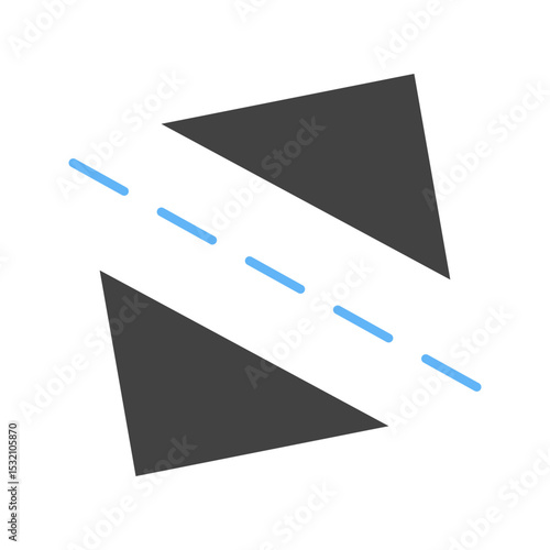 Straighten icon vector image. Suitable for mobile apps, web apps and print media.