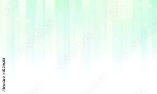 緑色の光のイラスト