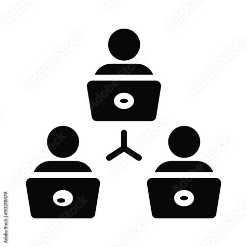 Company branding Vector Icon which can easily modify or edit