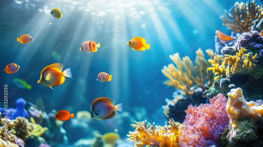 Obraz premium world ocean day or World Oceans Day